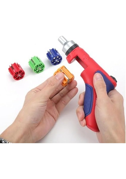 WP221048 24 Parça Profesyonel Cr-V Kabzalı Cırcırlı Tornavida Seti + Kemer Askılı Bez Taşıma Çantası fiyatları