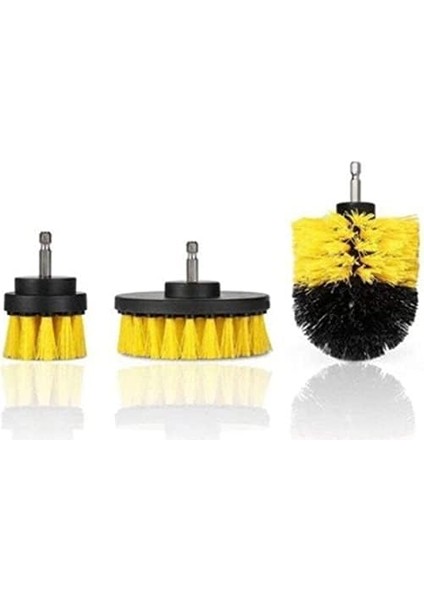 Matkap Ucu Temizleme Fırça Seti, 3&apos;lü Matkap Ucu Fırça Seti, Matkap Ucuna Takılan Çok Amaçlı Temizlik Fırça Seti fiyatları