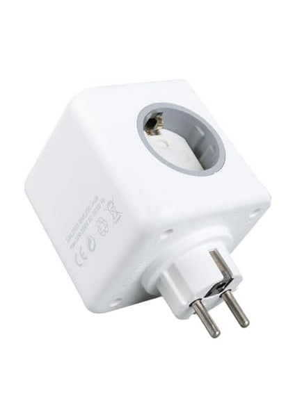 Akım Korumalı 3&apos;lü Duvar Küp Priz, 2xusb - 1xtype-C (Tip C), Çocuk Korumalı, Dayanıklı Topraklı Üçlü Priz, 2500W 10A modelleri