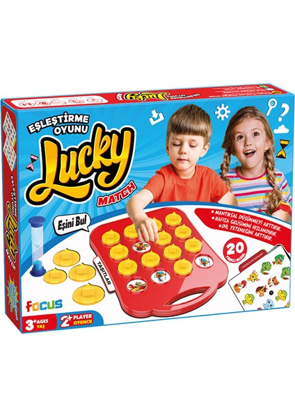 Focus Lucky Match Eşleştirme modelleri