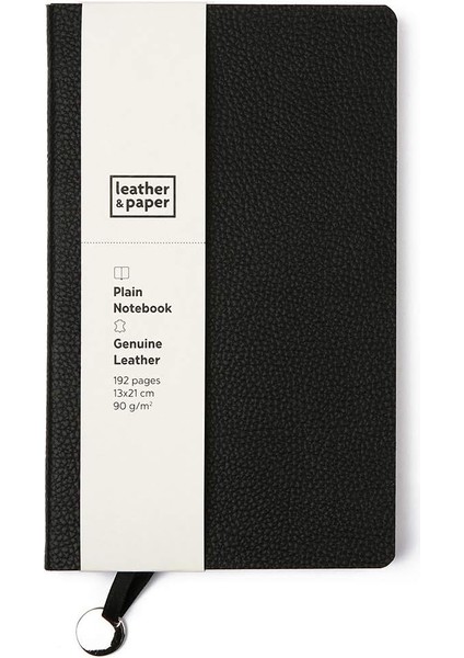 & LP1013 Defter, Siyah, Çizgisiz