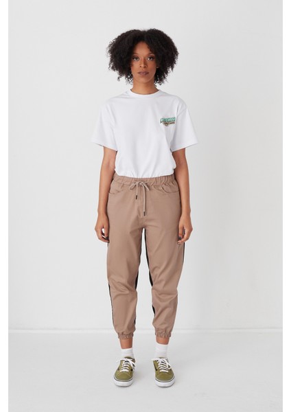 Polypop Gabardin Lastikli Jogger Pantolon fırsatları