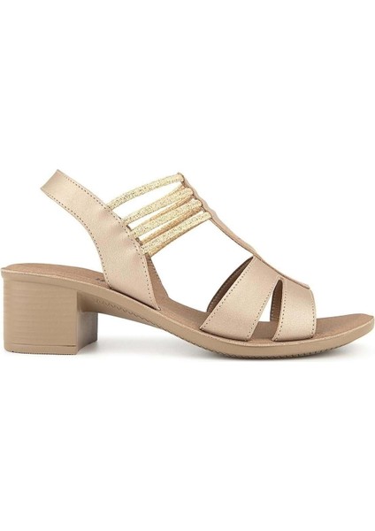 Laini Anatomik Destekli Kadın Topuklu Sandalet Terlik – Günlük Konfor