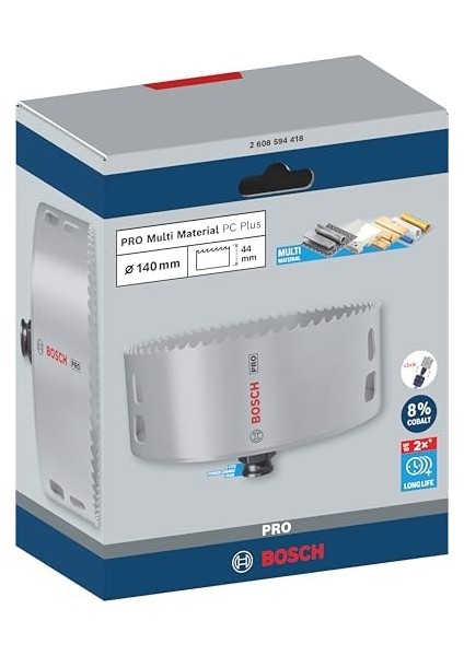 1x Pro Multi Material Power Delik Açma Testeresi (Yumuşak Ahşap, Alçıpan, Ø 140 Mm, Professional Aksesuar Döner Matkap/vidalamalar, Darbeli Matkap/vidalama) modelleri