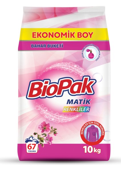 Matik Toz Deterjan 10KG Renkliler