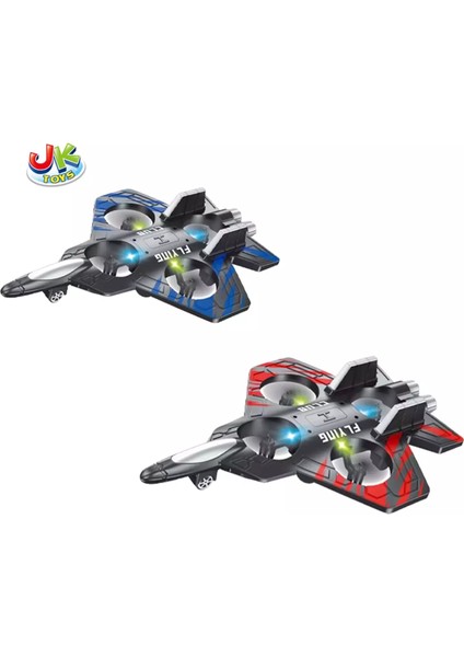 🛩️ Katjmer F166 Uçak | Flying Club 2.4ghz Uzaktan Kumandalı, Dayanıklı Köpük Gövdeli ve 360° Dönebilen Oyuncak