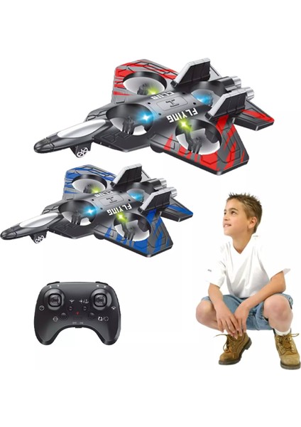 🛩️ Katjmer F166 Uçak | Flying Club 2.4ghz Uzaktan Kumandalı, Dayanıklı Köpük Gövdeli ve 360° Dönebilen Oyuncak modelleri