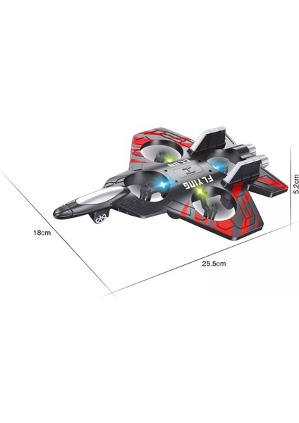 🛩️ Katjmer F166 Uçak | Flying Club 2.4ghz Uzaktan Kumandalı, Dayanıklı Köpük Gövdeli ve 360° Dönebilen Oyuncak indirimleri