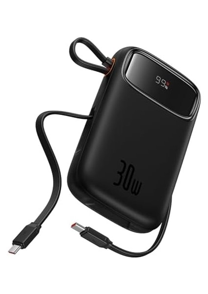 Qpow2 Pbank 30W 10K - Siyah modelleri