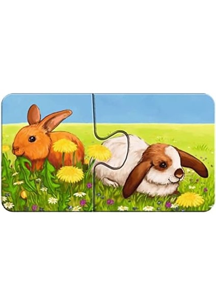 9x2 Parça Yapboz Hayvanlar fiyatları