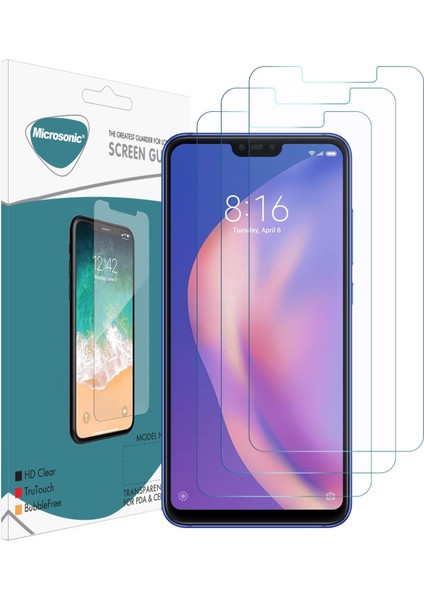 Mi 8 Lite Ekran Cam (3&apos;lü Paket)