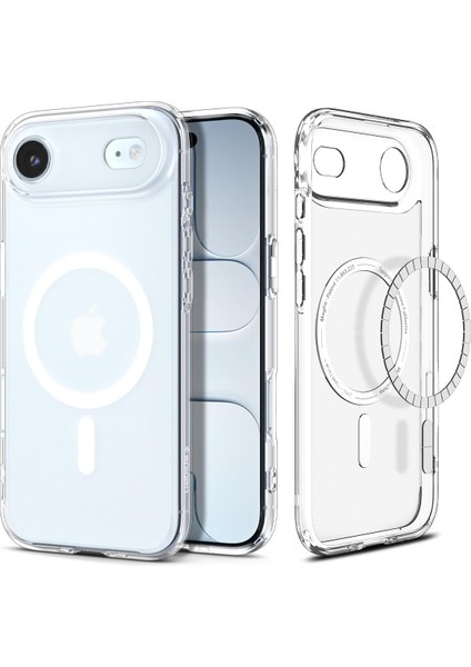Air ile Uyumlu Ince Magsafe Kılıf Ultra Hybrid Sararma Karşıtı Duraclear Hava Kanalı Teknolojisi Askeri Sınıf Koruma Magfit Frost Mat Kapak - ACS10055