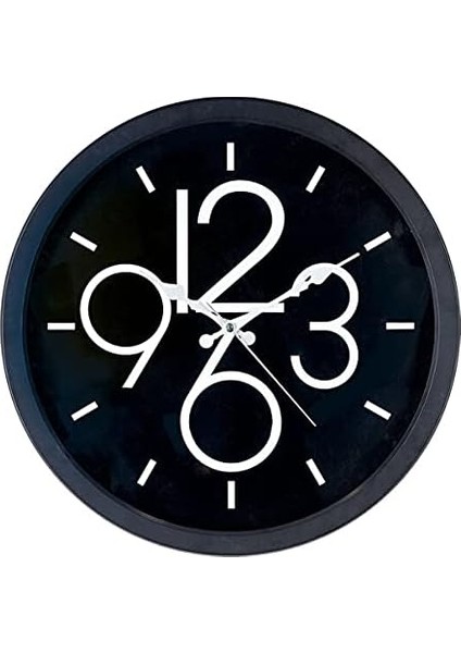 706-1 Modern Kadranlı Sessiz Akar Duvar Saati, 42CM