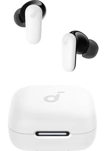 By R50I Anc Tws Bluetooth Kulaklık, 10MM Sürücülerle Büyük, Bluetooth 5.3, 30 Saate Varan Çalma Süresi, Ipx5-Suya Dayanıklılık, Beyaz