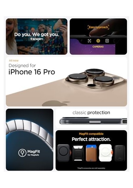 16 Pro Kılıf C1 Hava Kanalı Teknolojisi™ Askeri Sınıf Koruma Magfit Graphite Tasarım Kapak - ACS08152 fiyatları