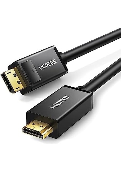 4K Displayport HDMI Dönüştürücü Kablo, 3 Metre, Siyah fiyatları