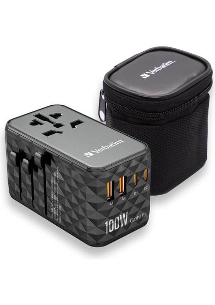 32121 - V Gan3 Trl Adapter Uta-06 100W Evrensel Seyahat