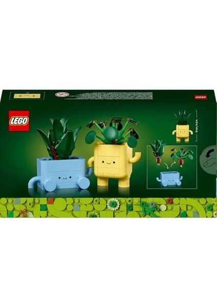 Mutlu Bitkiler 10349-9 Yaş ve Üzeri Bitki Sever Çocuklar Için Renkli Saksılı Yapım Seti, Oyun ve Dekorasyon Için ve Öğretici Seti, Doğum Günü Hediyesi (217 Parça) modelleri