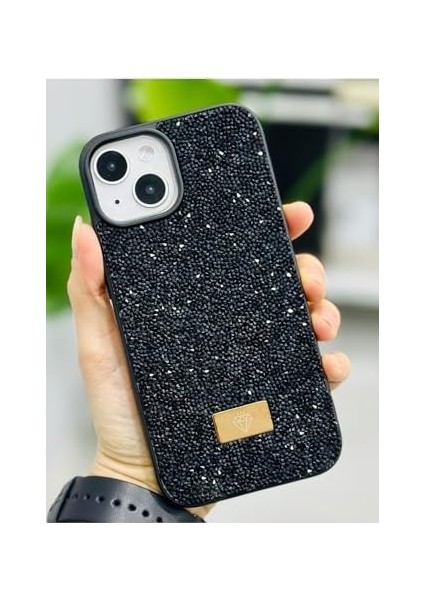 Go Aksesuar 13-14 ve 15 ile Uyumlu Elmas Tasarımlı Taşlı Işıltılı Parlak Pırlanta Silikon Kılıf fiyatları