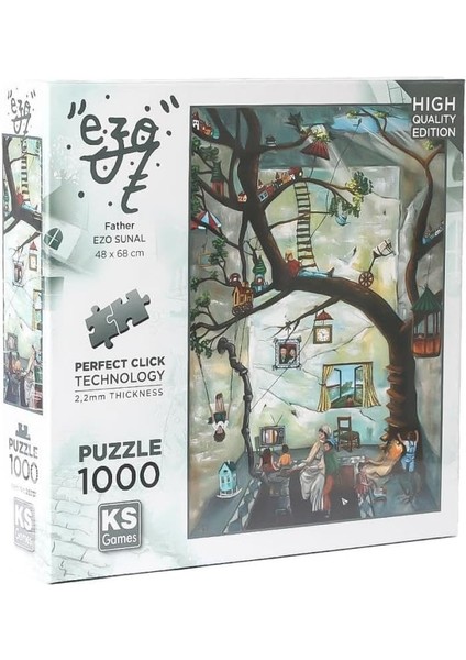 Games 1000 Parça Fogoso Ezo Sunal Puzzle