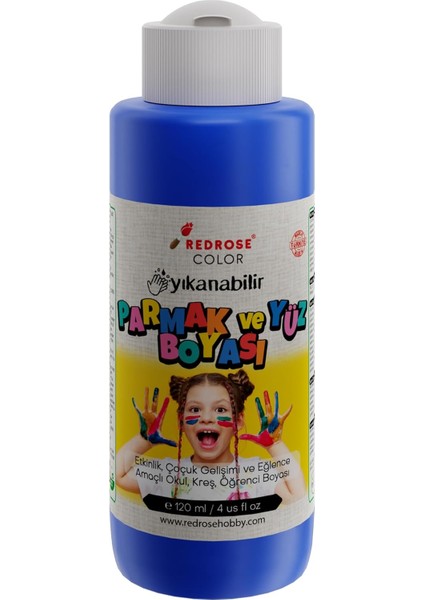 Rose Mavi Parmak 120 ml