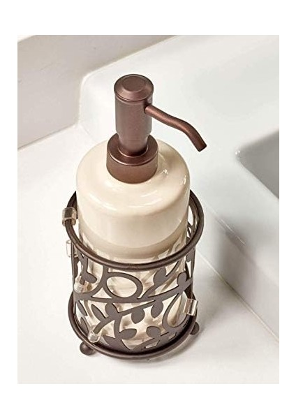 Sıvı Sabunluk Çiçek Celik 8X8X22CM 355ML modelleri