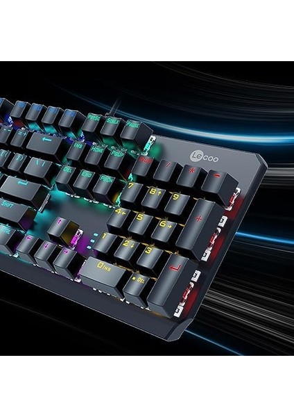 GK301 USB Kablolu Makro Tuşlu Blue Switch Rgb LED Aydınlatmalı Gaming Mekanik Türkçe Q Klavye Metalik Gri modelleri