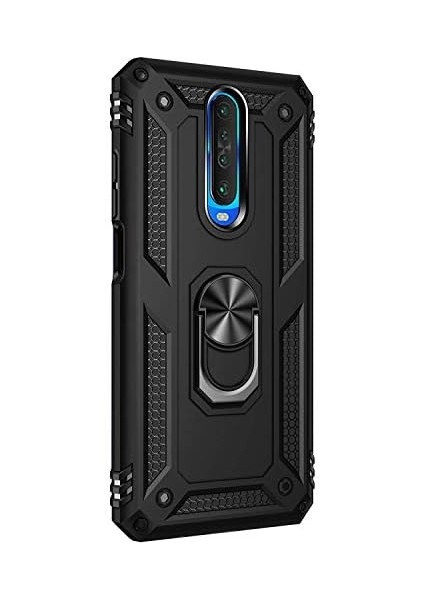 K30 Için Kılıf Military Ring Holder Siyah [ K30 ile Uyumlu Kılıf - Siyah] fiyatları