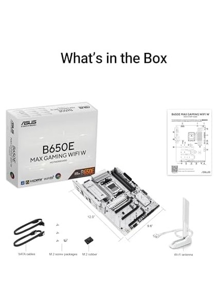 B650E Max Gaming Wifi W Anakart Soket Amd Am5 (Ryzen 9000, Ddr5 Bellek, Pcıe 5.0, 3x M.2, Wifi 6e, Bıos Flashback, Sync, Cec Tier Iı) modelleri