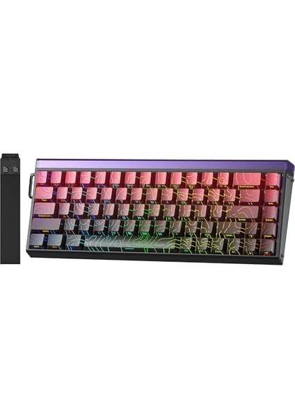 Aula Hero 68 He Manyetik Klavye Trigger Dragon Switch 8000Hz Rgb Neon Tkl Hot Swap Oyuncu Klavyesi Kırmızı fiyatları
