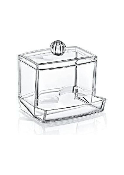 Akrilik Şeffaf Kapaklı Kulak Temizleme Çubuğu Organizatörü Saklama Kutusu, Akrilik Şeffaf Kapaklı Kulak Temizleme Çubuğu Organizatörü Saklama Kutusu fiyatları