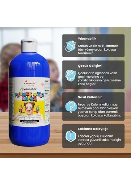 Rose Mavi Parmak 500 gr modelleri