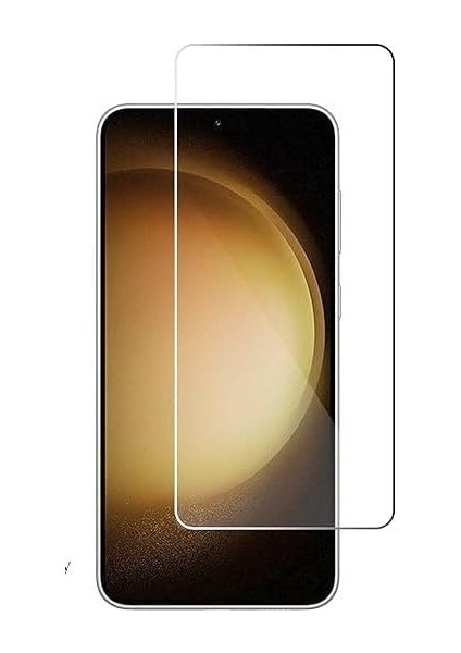 Power Es Galaxy S23 Fe Ekran Koruyucu, Galaxy S23 Fe Modellerine Uyumlu Temperli Ekran Koruyucu Cam Hd Kalite Görüntü Darbe Dayanıklı Ekran Koruyucu Cam