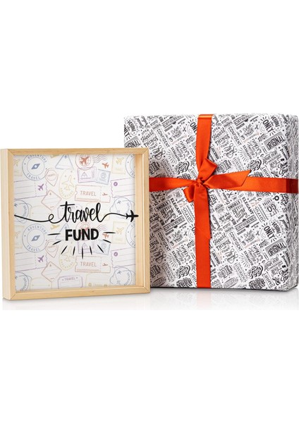 Fonu Tasarımlı Ahşap Kumbara Kutusu