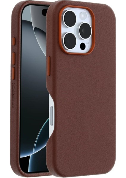 Symmetry Serisi Kaktüs Derisi Kılıf 16 Pro Uyumlu, Darbeye ve Düşmeye Karşı Kılıf,