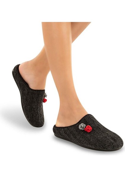 Melody Anatomik Iç Tabanlı Örgü Model Ev Terliği