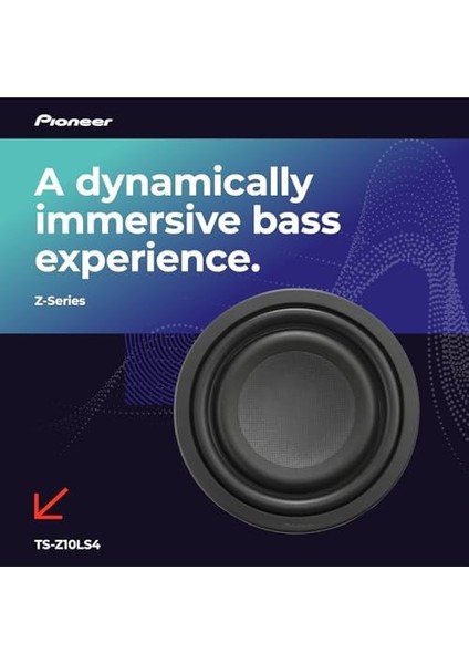 TS-Z10LS4 1300 Watt 25CM Subwoofer modelleri