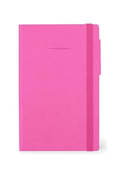 - Noktalı Defter, Orta, 192 Sayfa, Yumuşak Pu Kapak, Fsc® Sertifikalı Kağıtta, Beyaz Kağıt 100 G/m², Çift Yer Imi, Toka Bandı, 13 x 21 Cm, Bougainvil Rengi modelleri