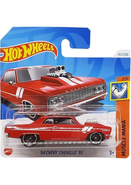 Tekli Arabalar 64 Chevy Chevelle Ss HTC58