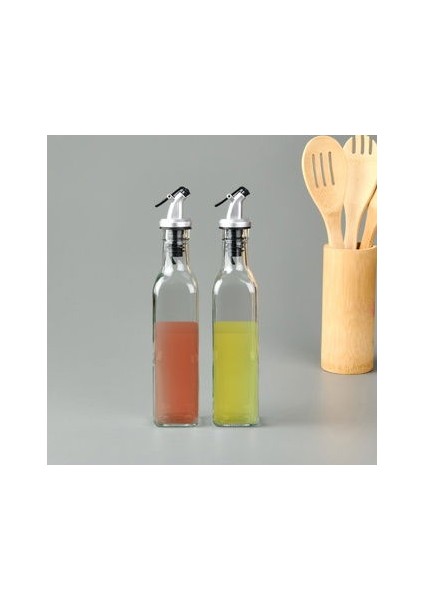 2'li Cam Yağlık Sirkelik - Şeffaf - 300 ml fiyatları