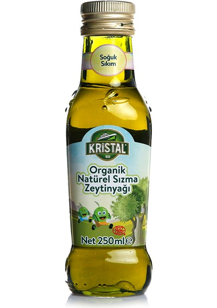 Organik Natürel Sızma Zeytinyağı 250 ml