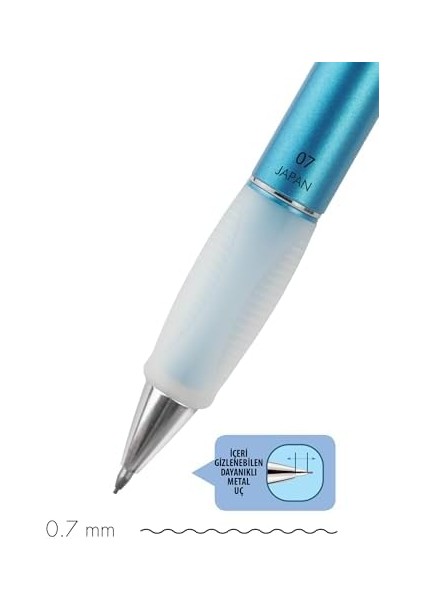 Deep Mekanik Kursun 07MM Metalik Mavi fiyatları