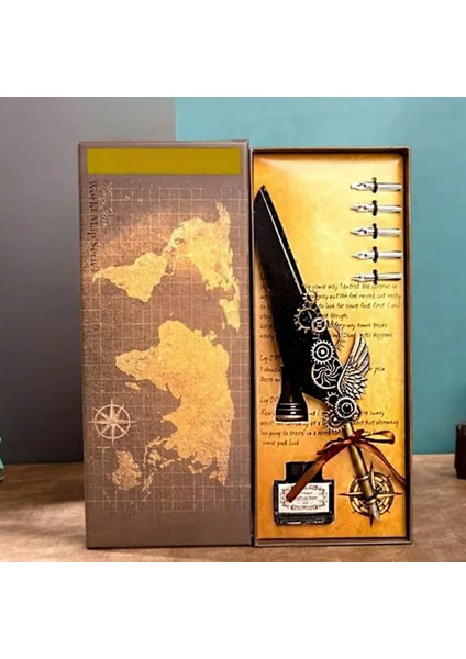 Kuş Tüyü Divit Seti