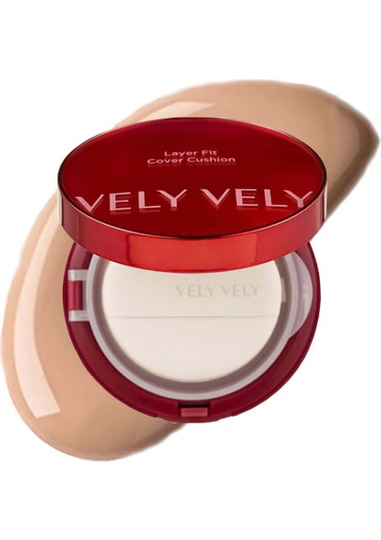 Layer Fit Cover Cushion SPF50+ Pa++++ 23 Natural Bej Uzun Süre Kalıcı Cushion Fondöten fiyatları