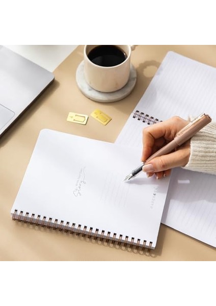 Spiralli Karton Kapak 2’li Set Çizgili Okul Defteri 80 Yaprak, Ders Programlı fiyatları