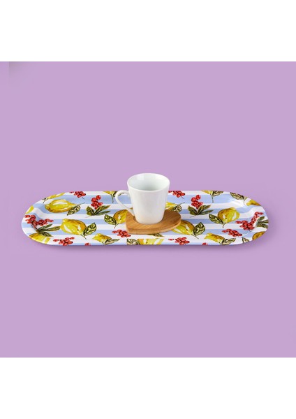 Limecello Sunumluk Tepsi - Renkli - 34,9X15,9 cm fiyatları