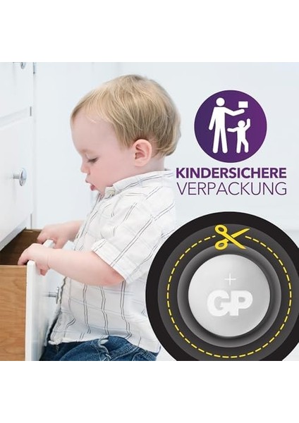 Batteries CR2430 2430 Boy Lityum Düğme Pil, 3 Volt, 5&apos;li Kart modelleri