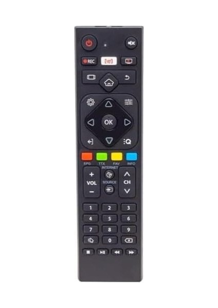 Sunny Axen Hı-Level Live Tv Tuşlu LCD Kumanda SX0187-B LCD LED Televizyon Kumandası