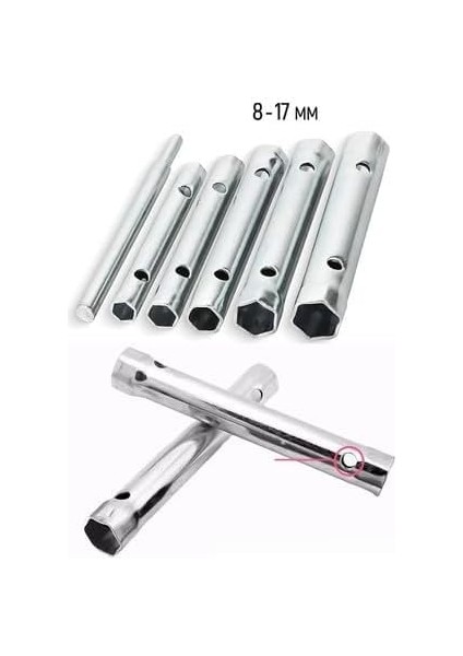 6 Parça Kovan Anahtarı Seti – Torklu Buji Sökme Takma Takımı – 8-9/10-11/12-13/14-15/16-17 mm – Cırcır Uyumlu Kovan Lokma Anahtar Takımı – El Aletleri Için Dayanıklı Metal modelleri