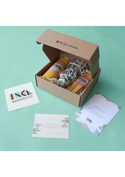 Tütsü Seti, Adaçayı,, Palo Santo,